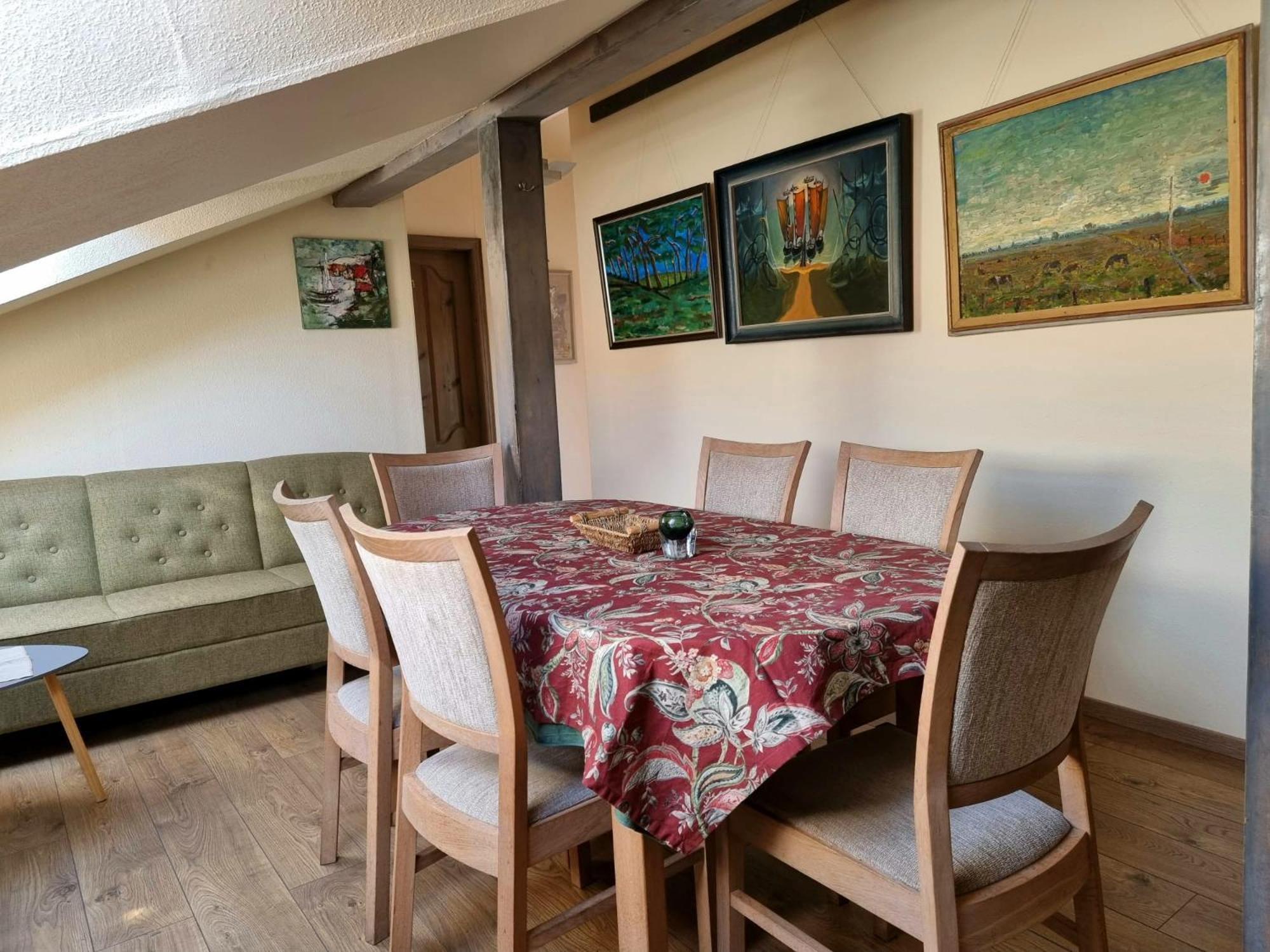 Apartament Ausras Mansarde Nida Zewnętrze zdjęcie