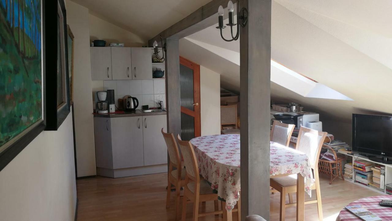 Apartament Ausras Mansarde Nida Zewnętrze zdjęcie